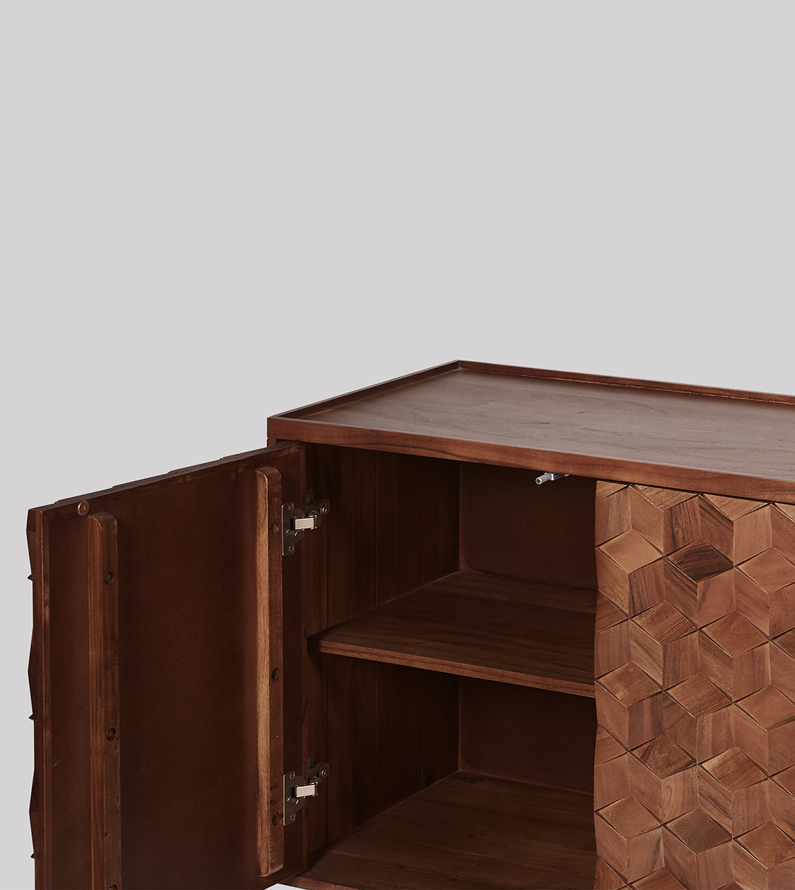 Terning Small Sideboard, MidCentury Style in Acacia Swoon