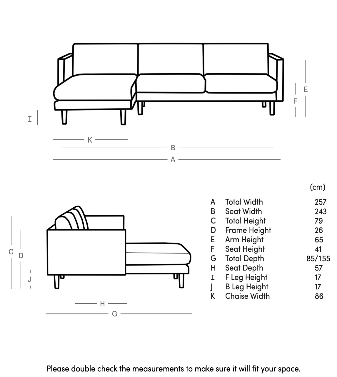 Tivoli Righthand Corner Sofa Swoon