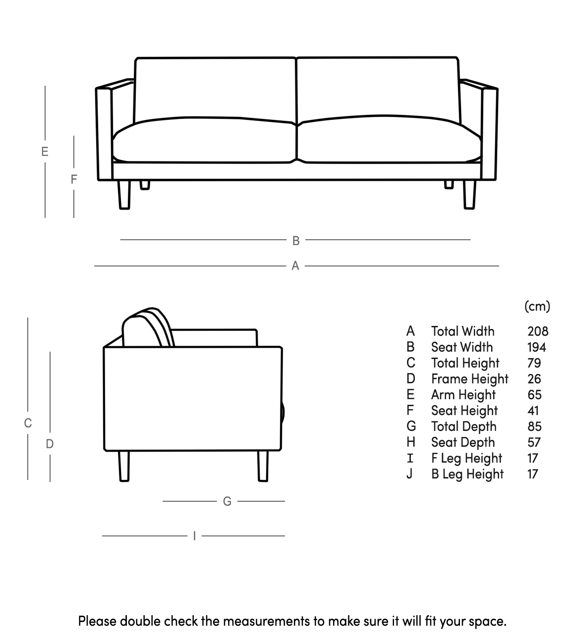 Tivoli Threeseater Sofa Swoon
