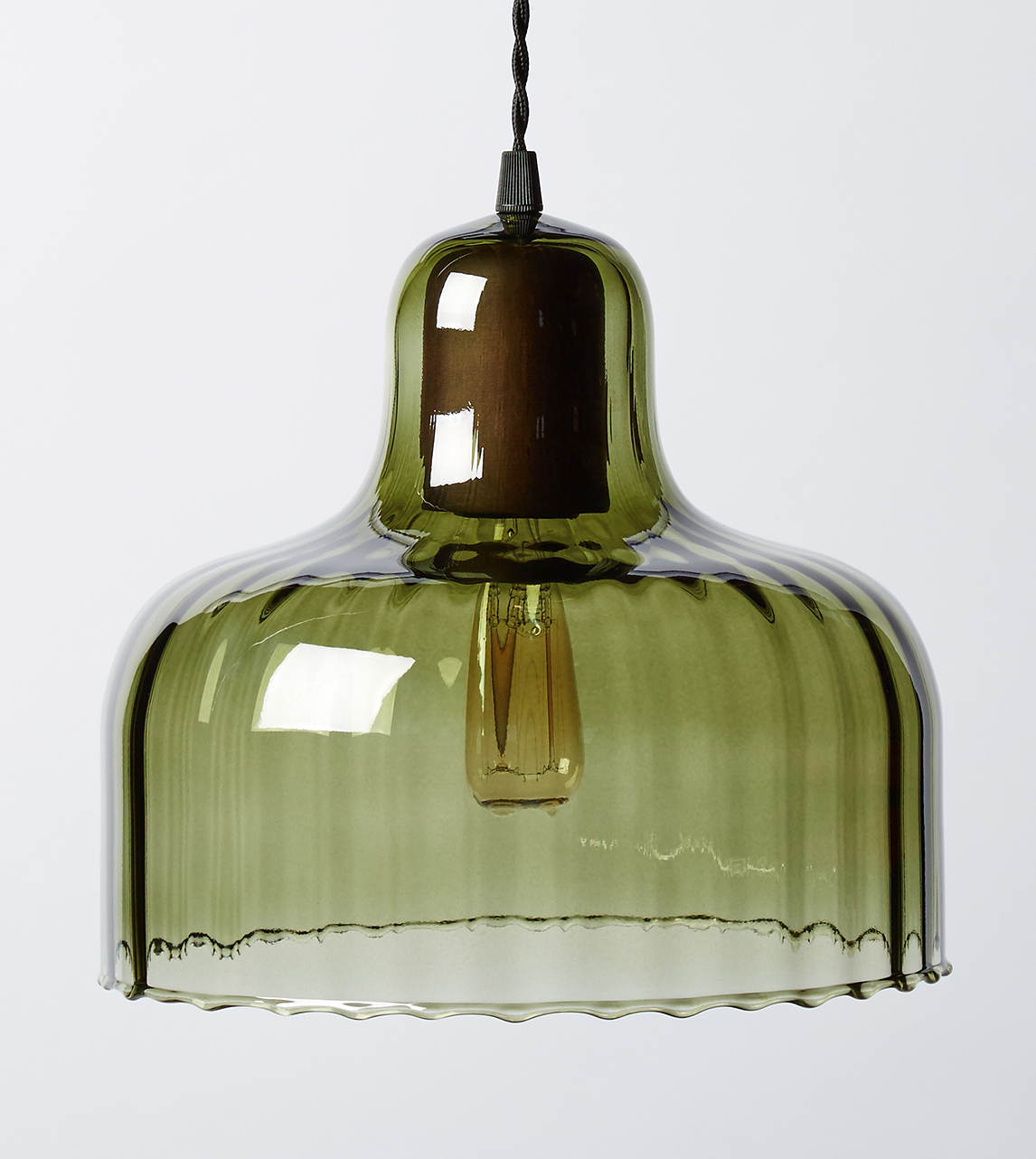 green pendant light