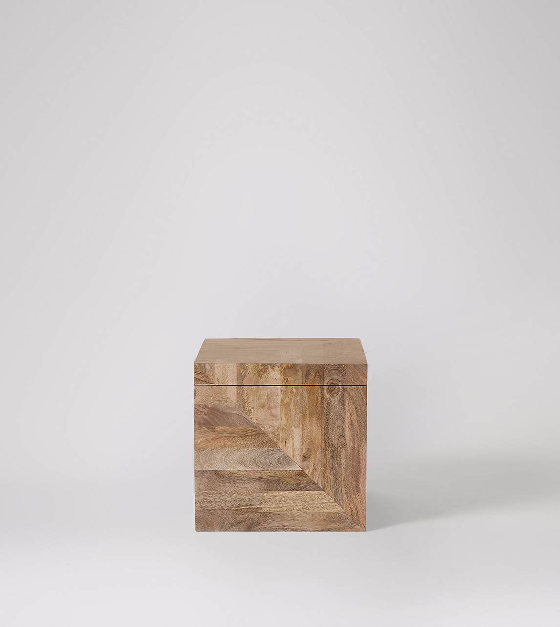 3 cube store storage box, natural