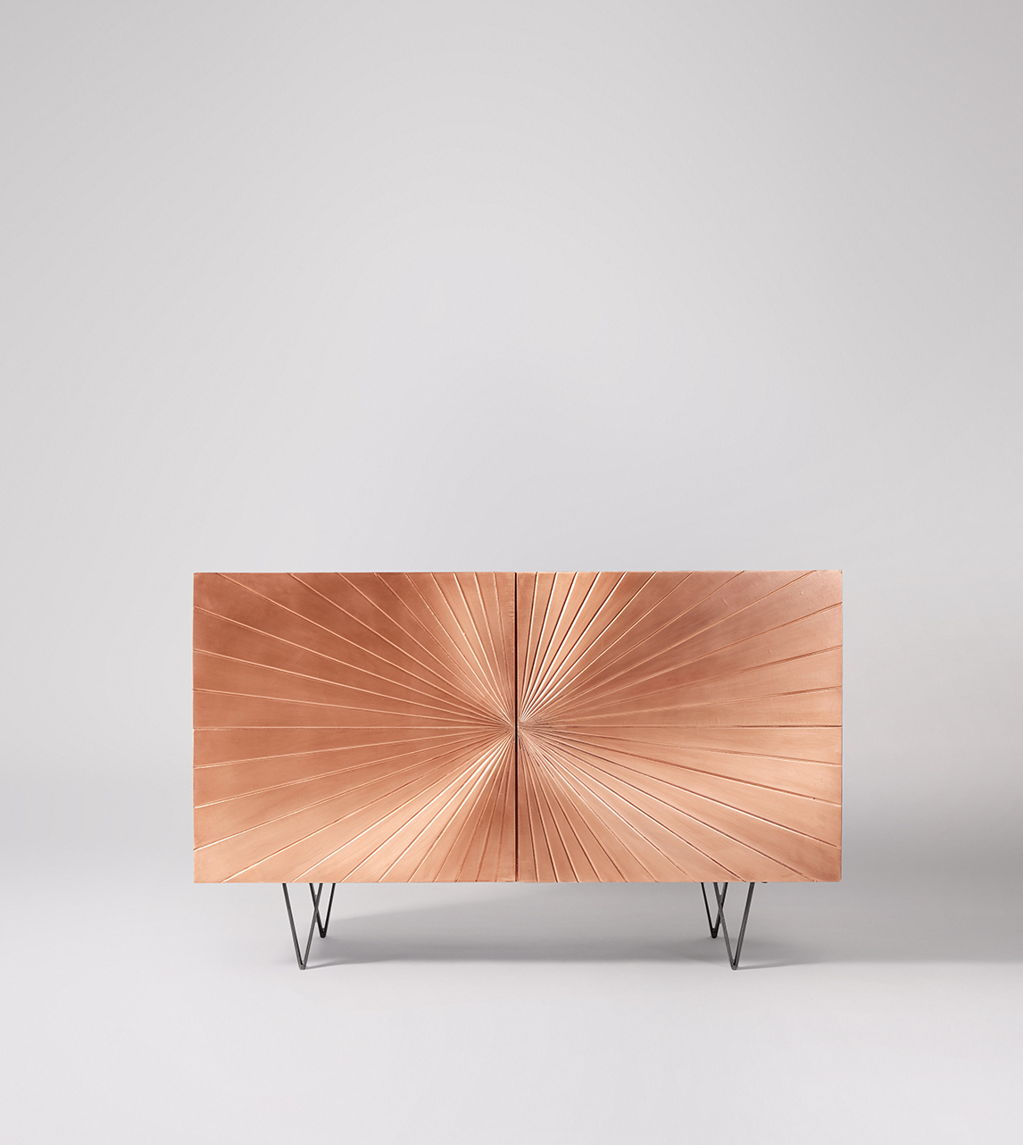 copper sideboard cabinet