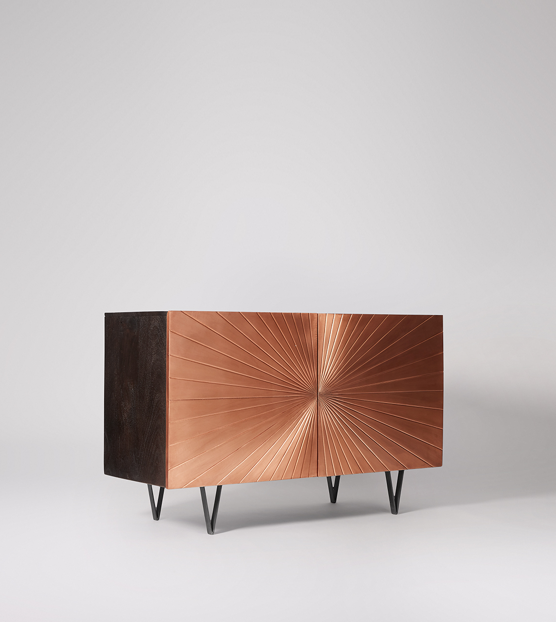 copper sideboard cabinet