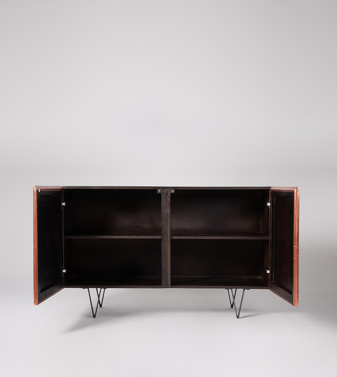 Ziggy Sideboard, Contemporary Style in Copper Swoon