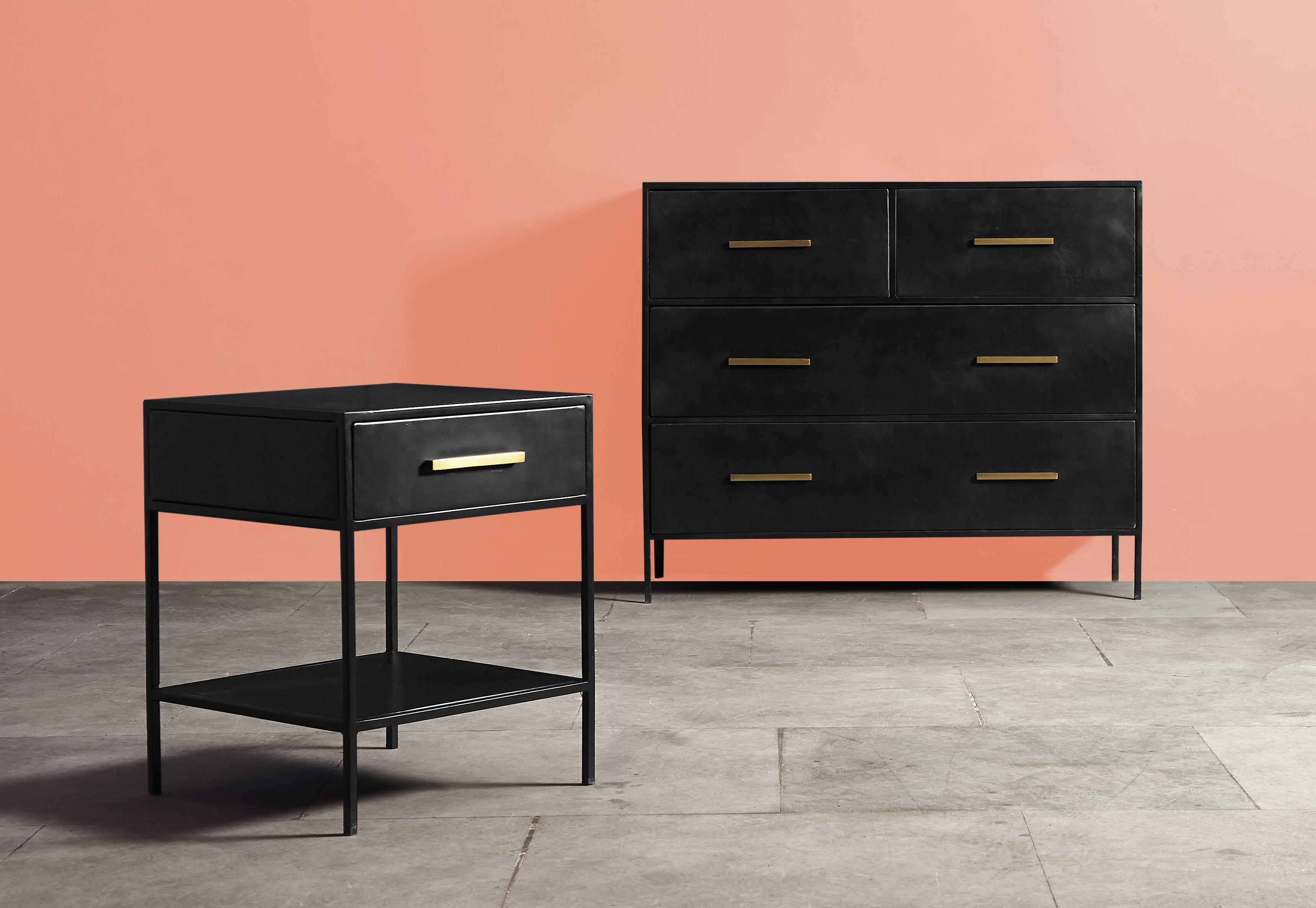 Stepney black bedroom furniture