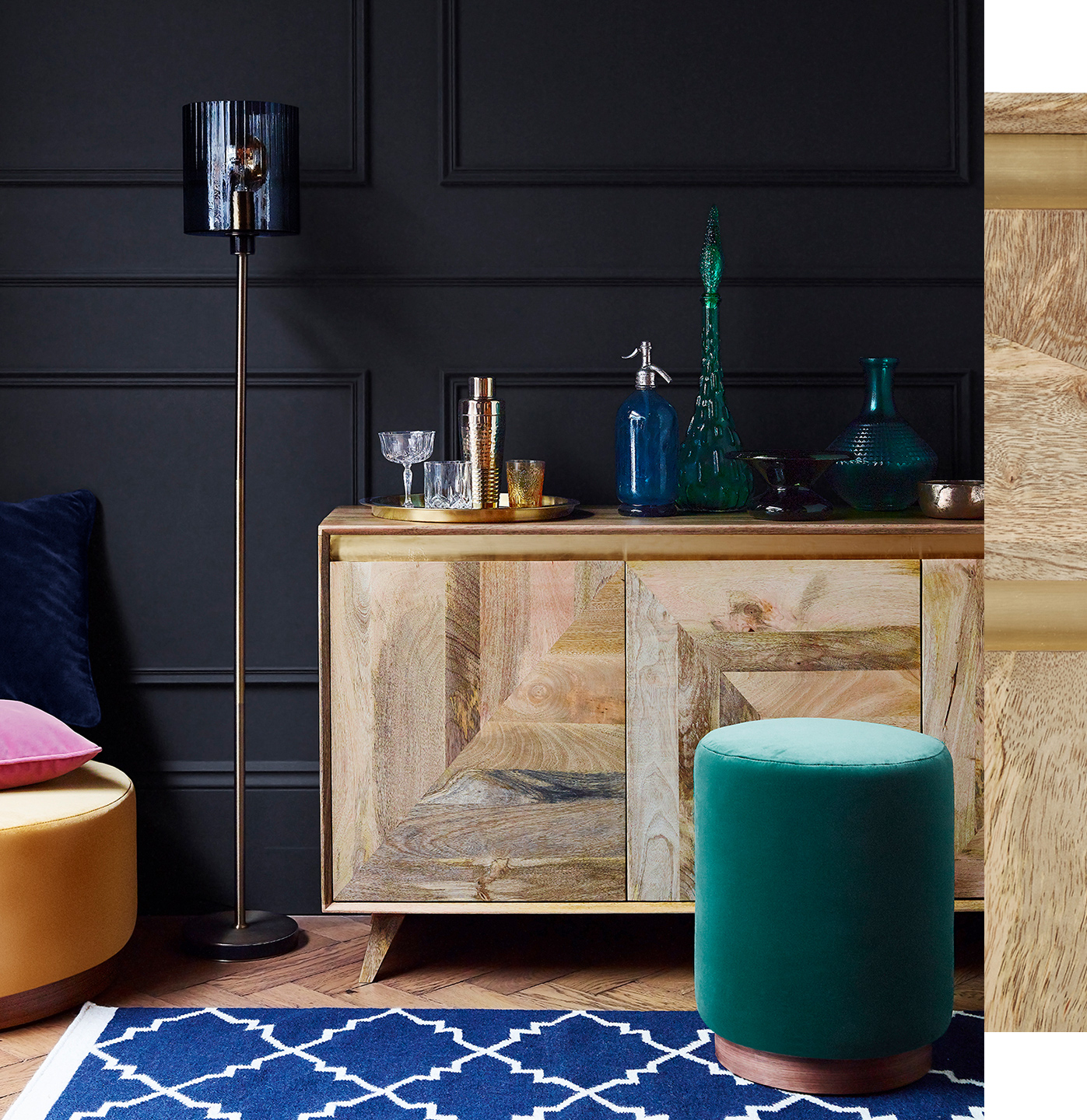 Navy and grey room ideas 5 colour palette tips Swoon